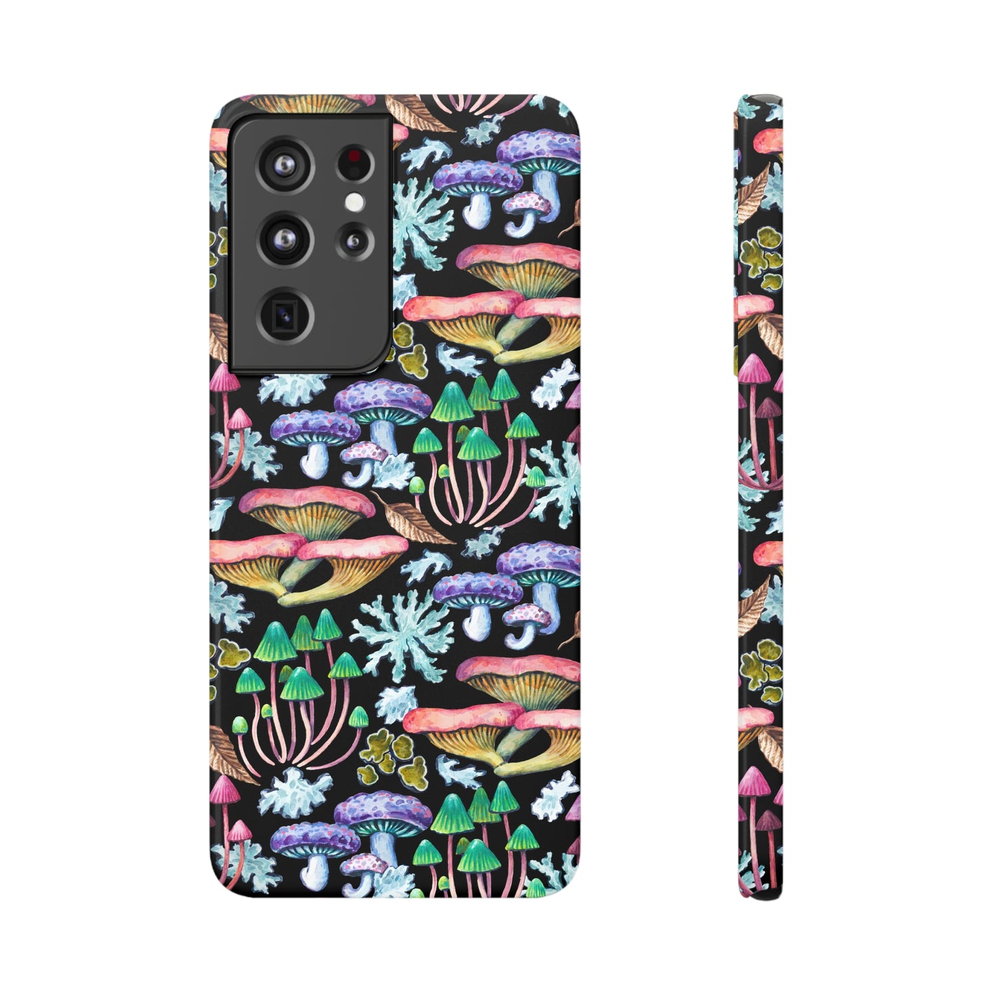 Mushroom Garden Design Samsung Slim Cases