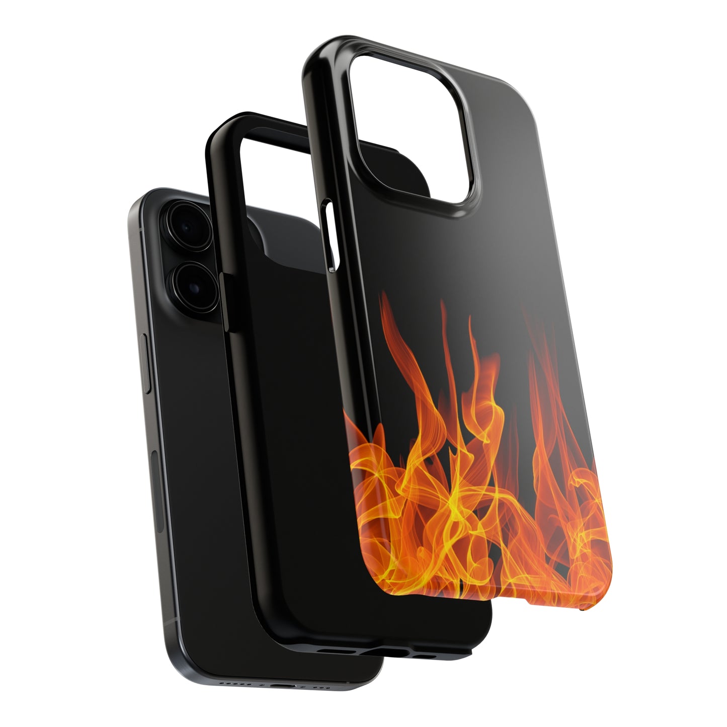 Flames of Fire Iphone Tough Phone Case