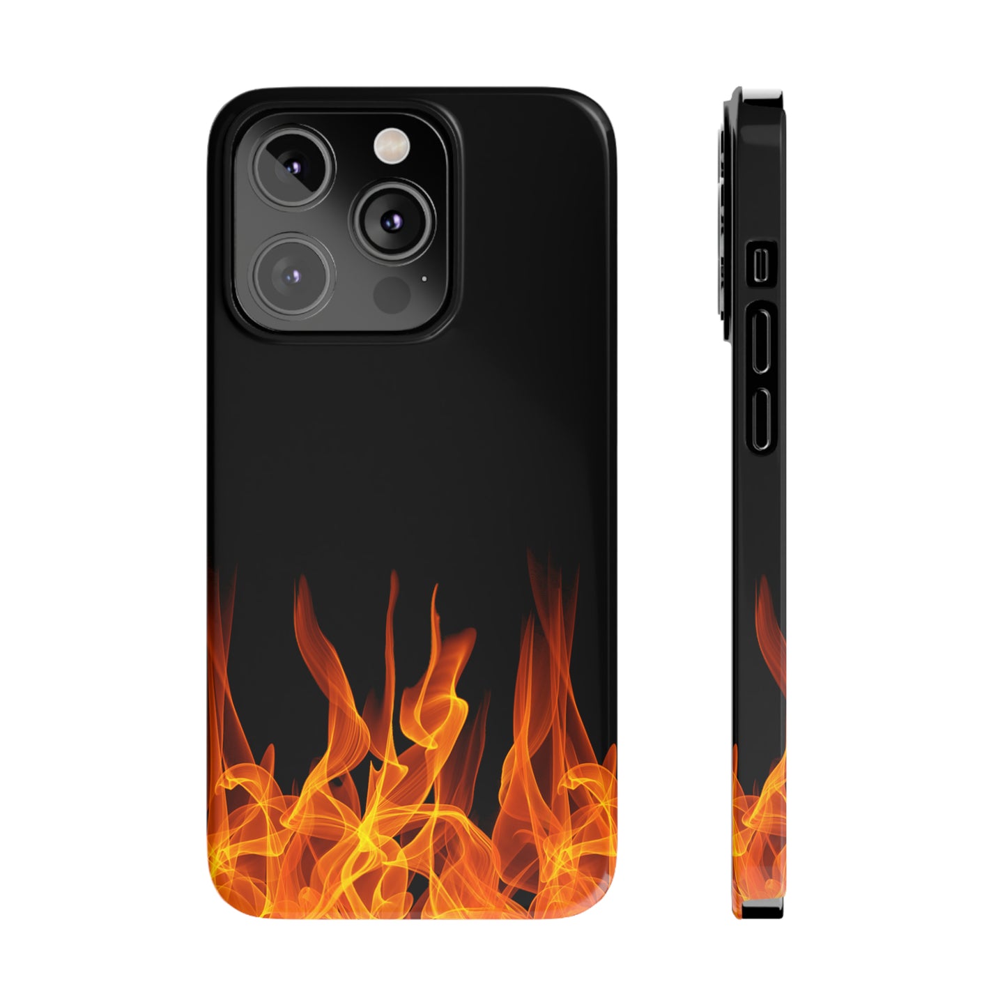 Flaming Hot Iphone 15-12 Slim Phone Case