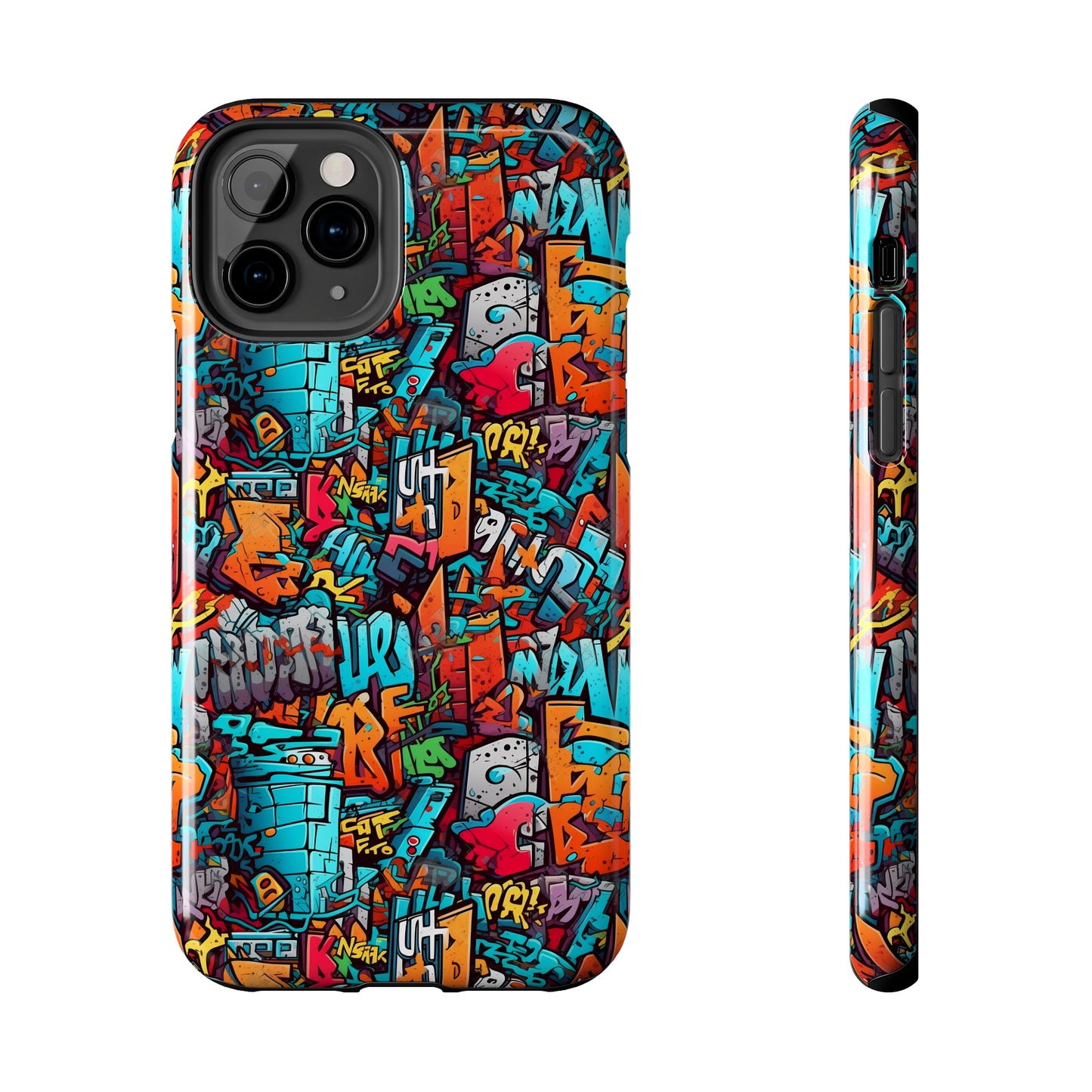 3D Street Grunge Art Graffiti Style Design Iphone Tough Phone Case