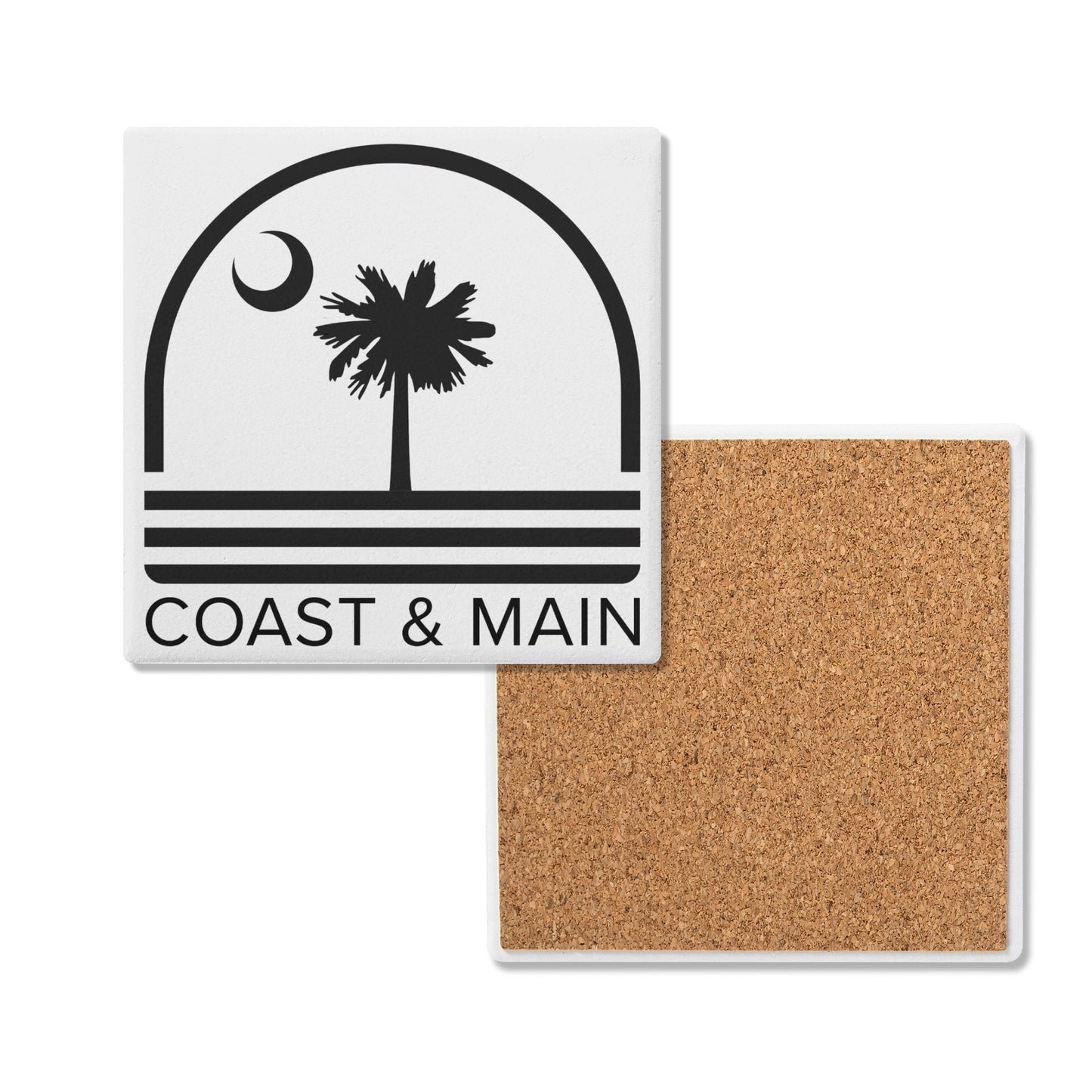 Square Ceramic Coasters - Coast & Main