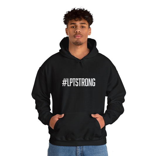 #LPTSTRONG White Lettering - Unisex Hooded Sweatshirt S-5XL - 9 Colors