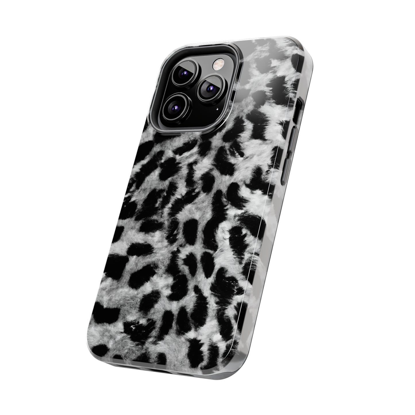 Leopard Fur Print Iphone Tough Phone Case