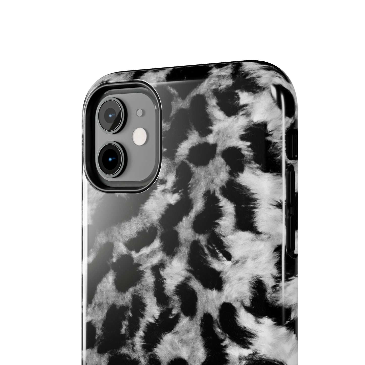 Leopard Fur Print Iphone Tough Phone Case