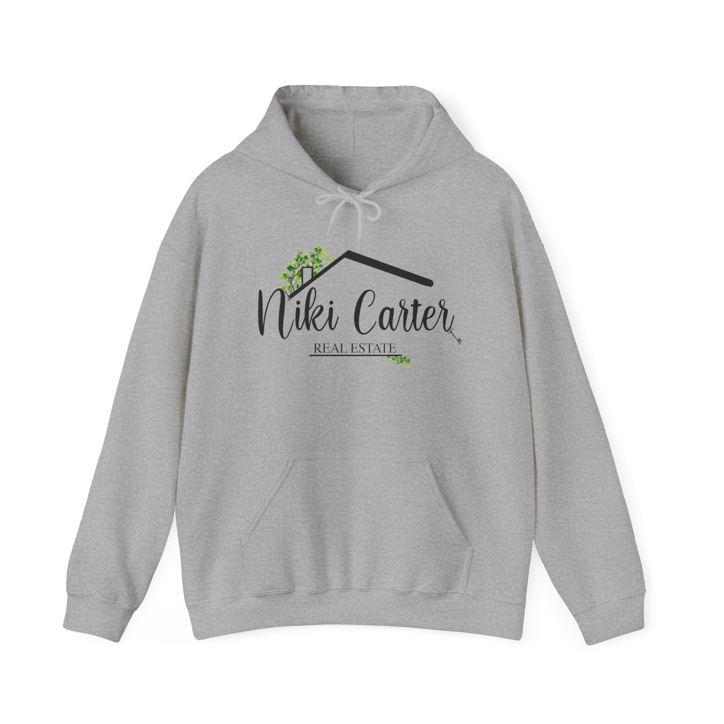 Niki Carter Black Logo, LPT on Back - Hooded Sweatshirt  S - 5XL