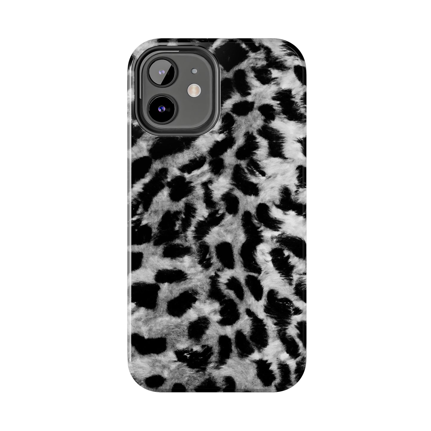 Leopard Fur Print Iphone Tough Phone Case