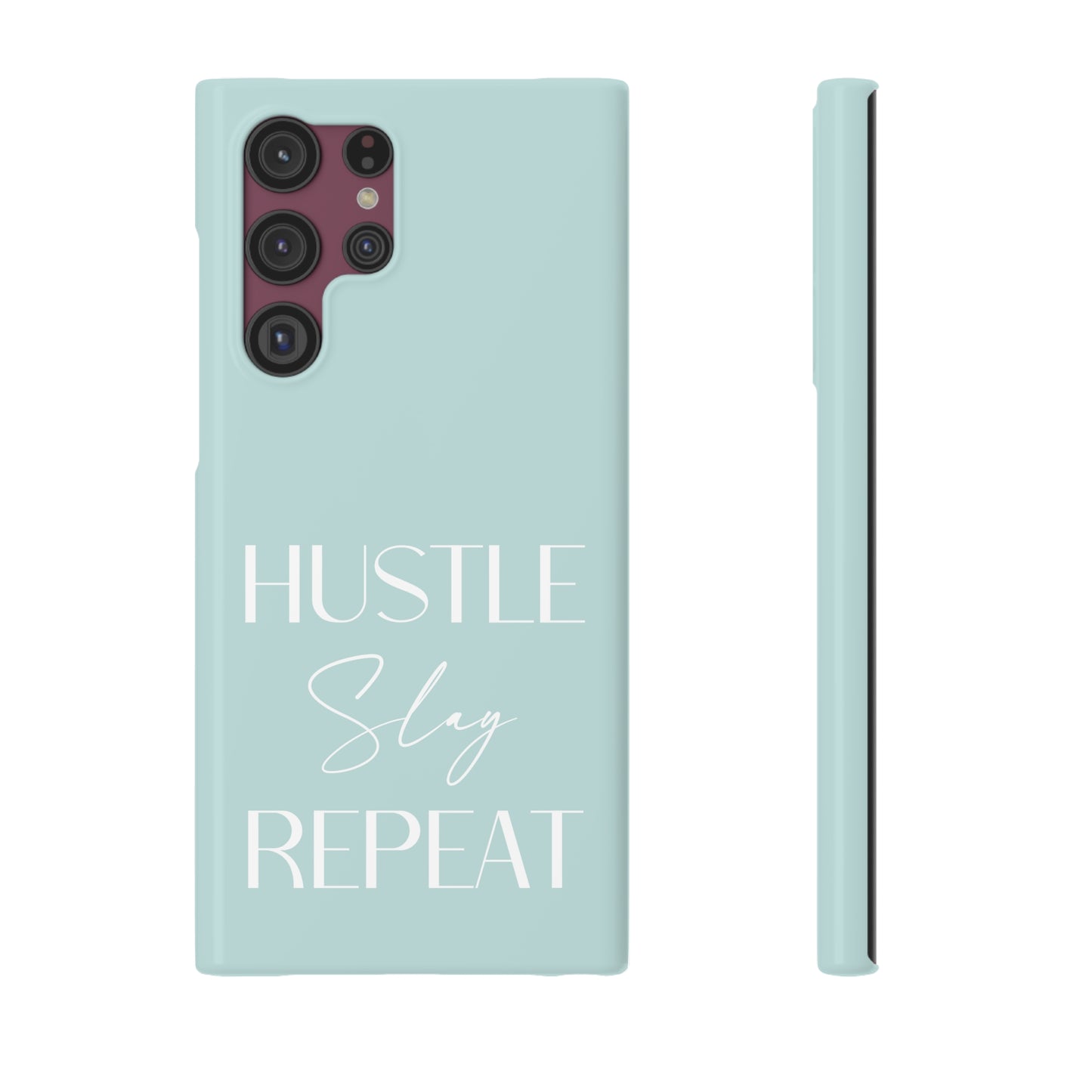 Hustle Slay Repeat - Seaglass Samsung Slim Cases