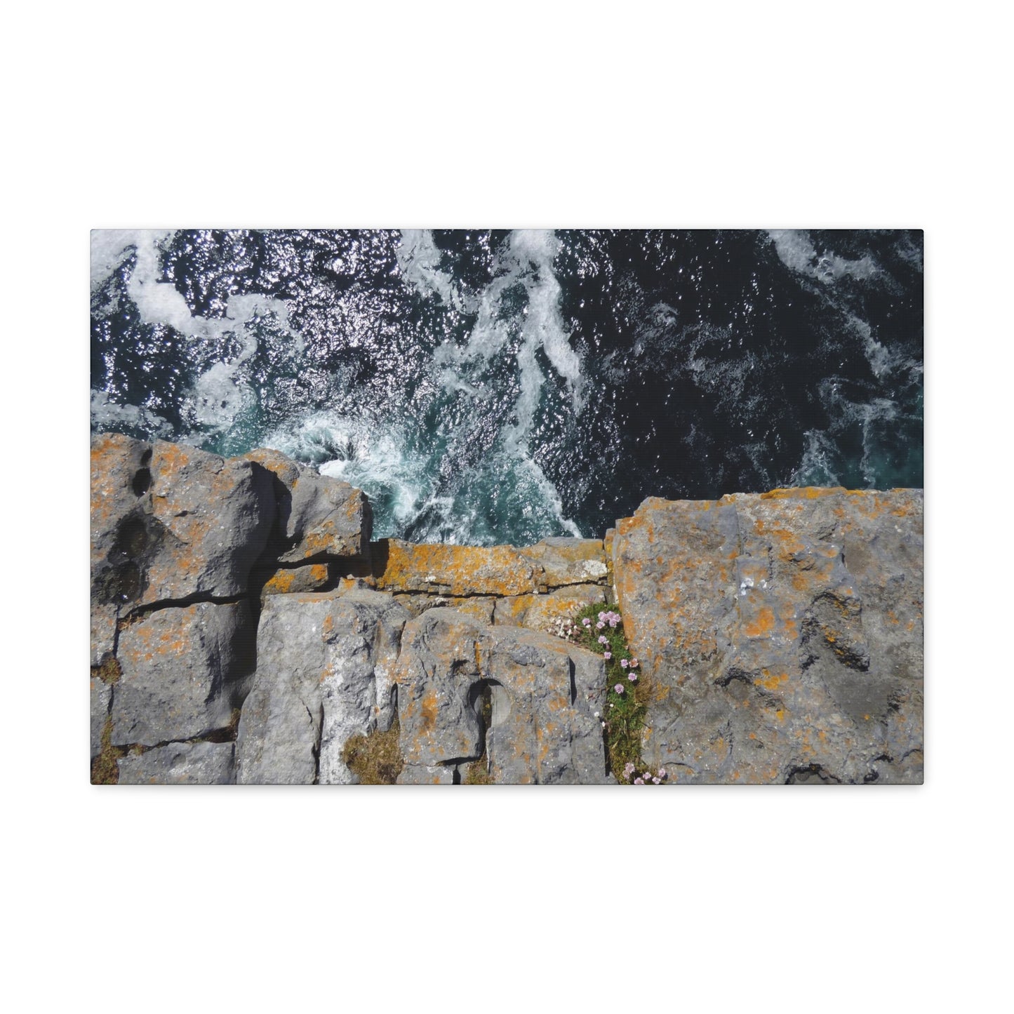 Cliffs at Moher, Inishmore Ireland - Canvas Print in Multiple Sizes