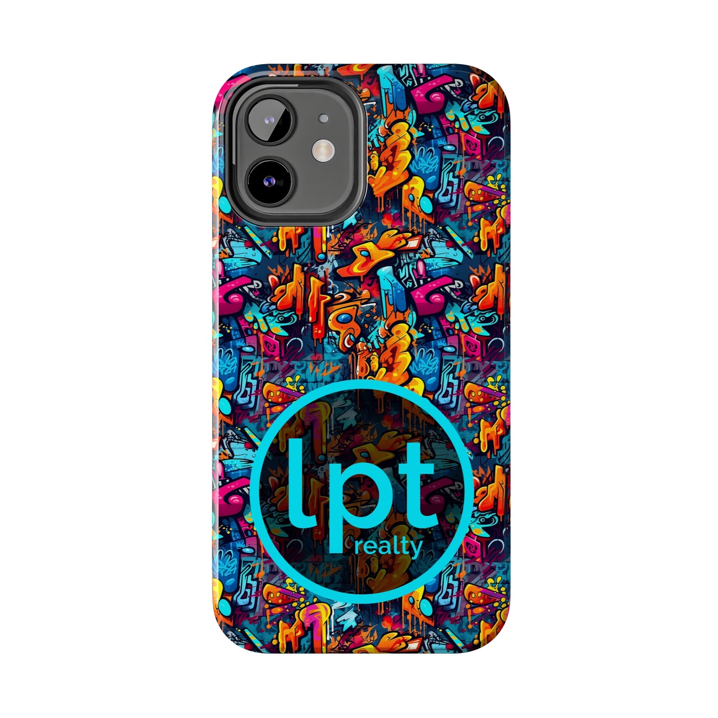 3D Abstract Graffiti Colorful Design Iphone Tough Phone Case