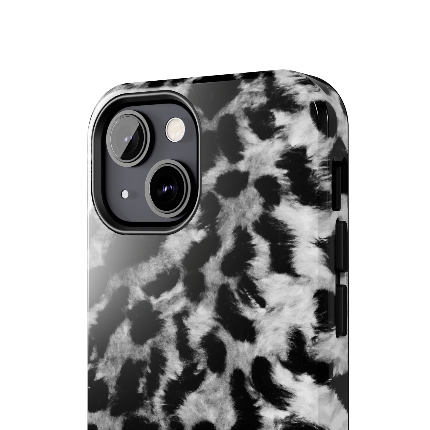 Leopard Fur Print Iphone Tough Phone Case