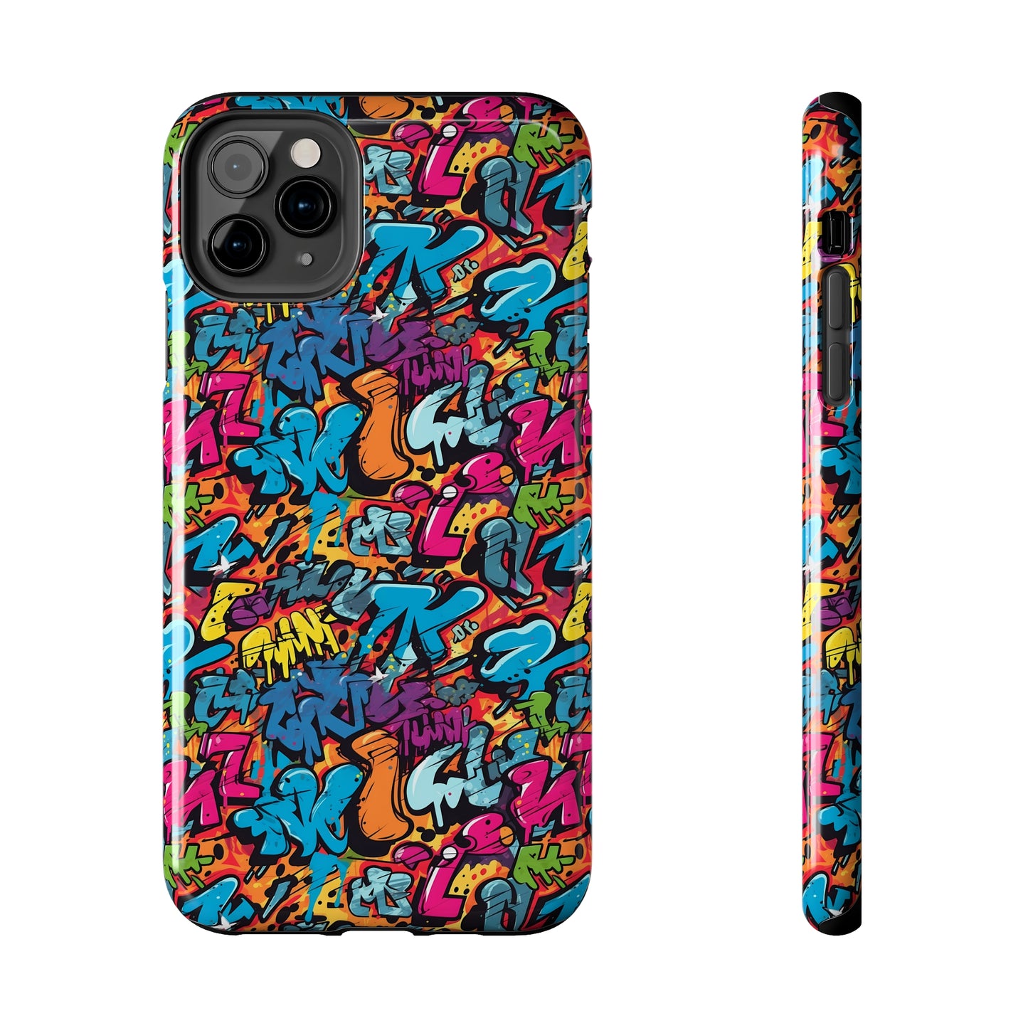 3D Street Art Graffiti Design Iphone Tough Phone Case