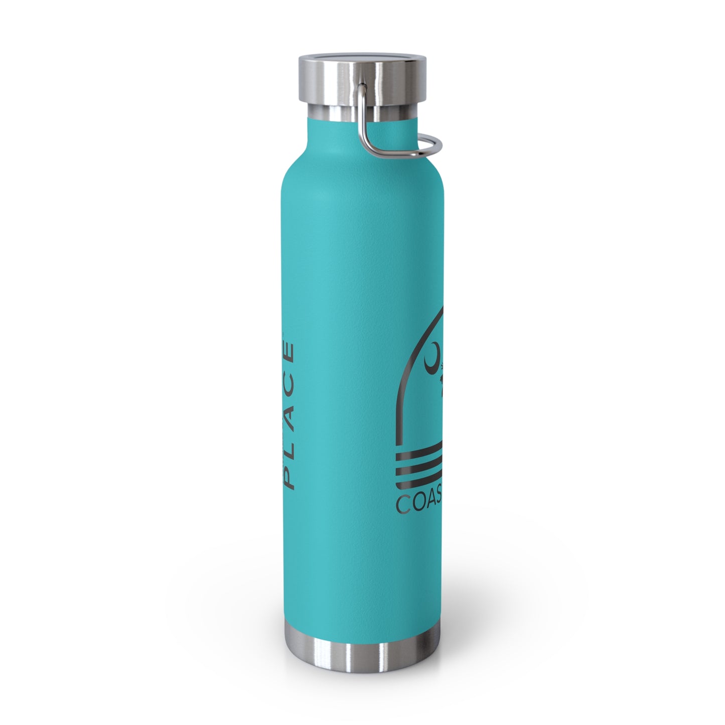 Coast & Main Logo - 22 oz Copper Vacuum Insulated Bottle Multiple Colors