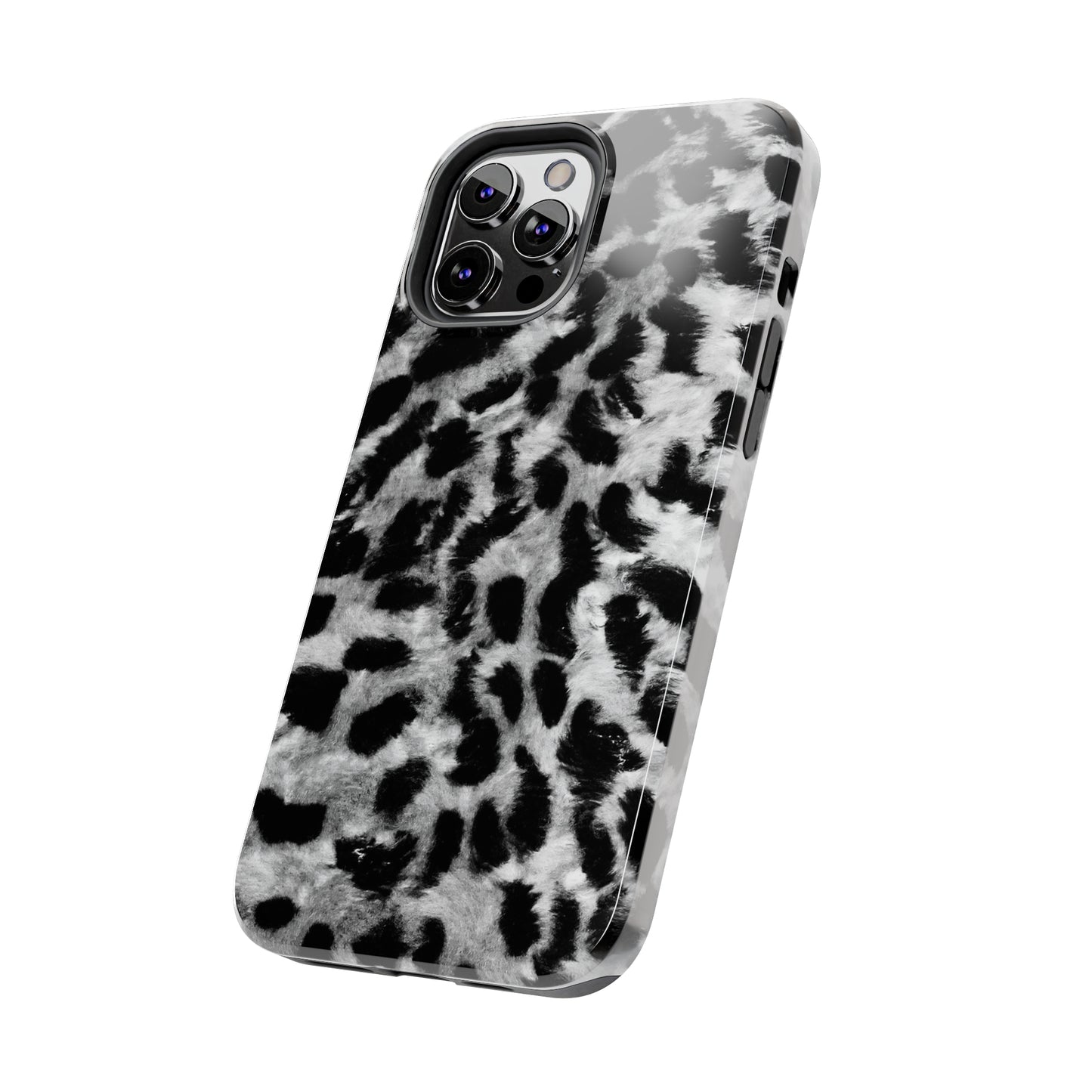 Leopard Fur Print Iphone Tough Phone Case