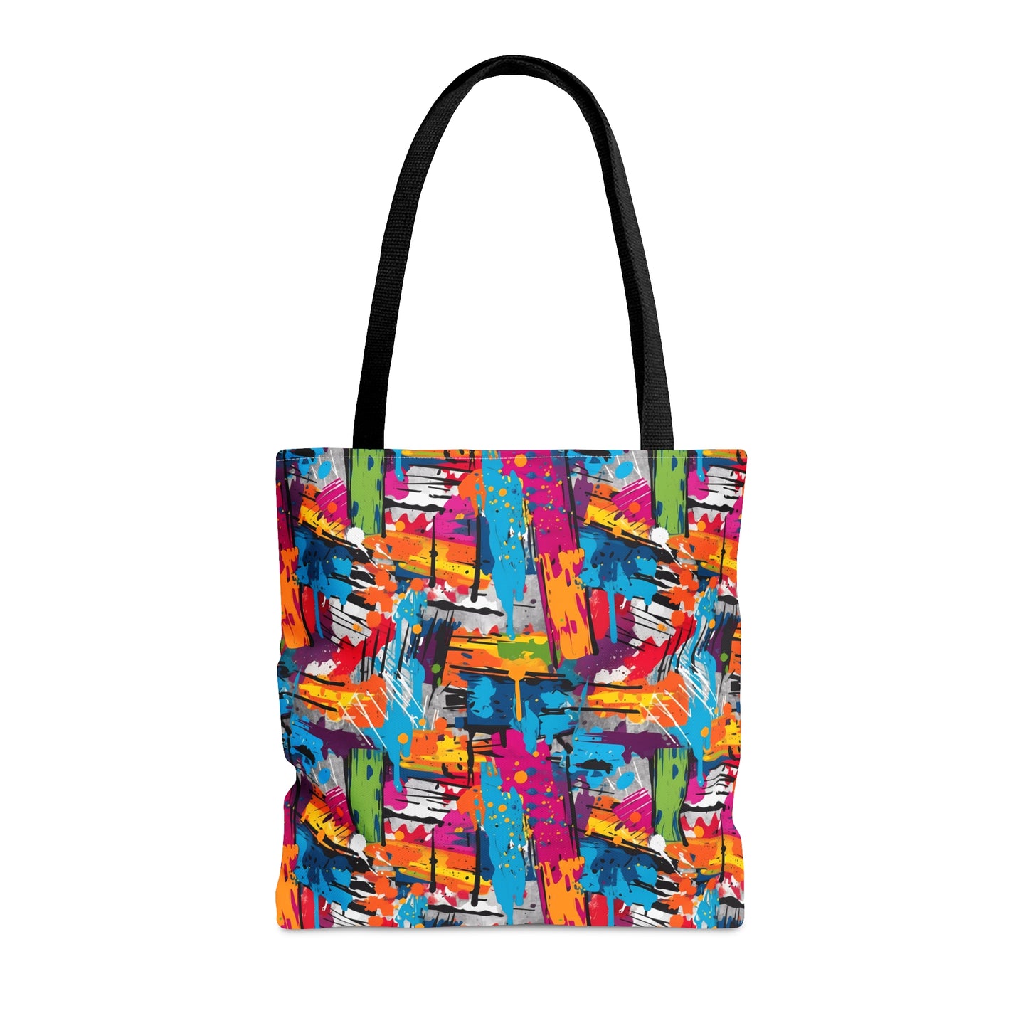 Grunge Painted Abstract Art - Canvas Tote 3 Sizes