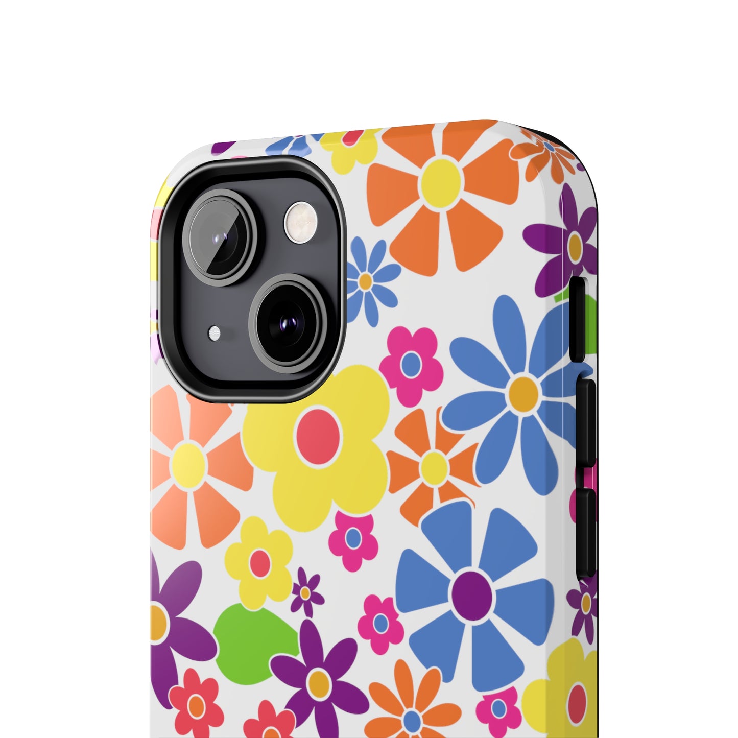 Flower Power Design Iphone Tough Phone Case