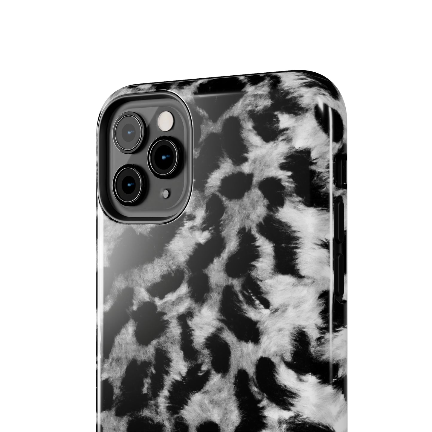 Leopard Fur Print Iphone Tough Phone Case