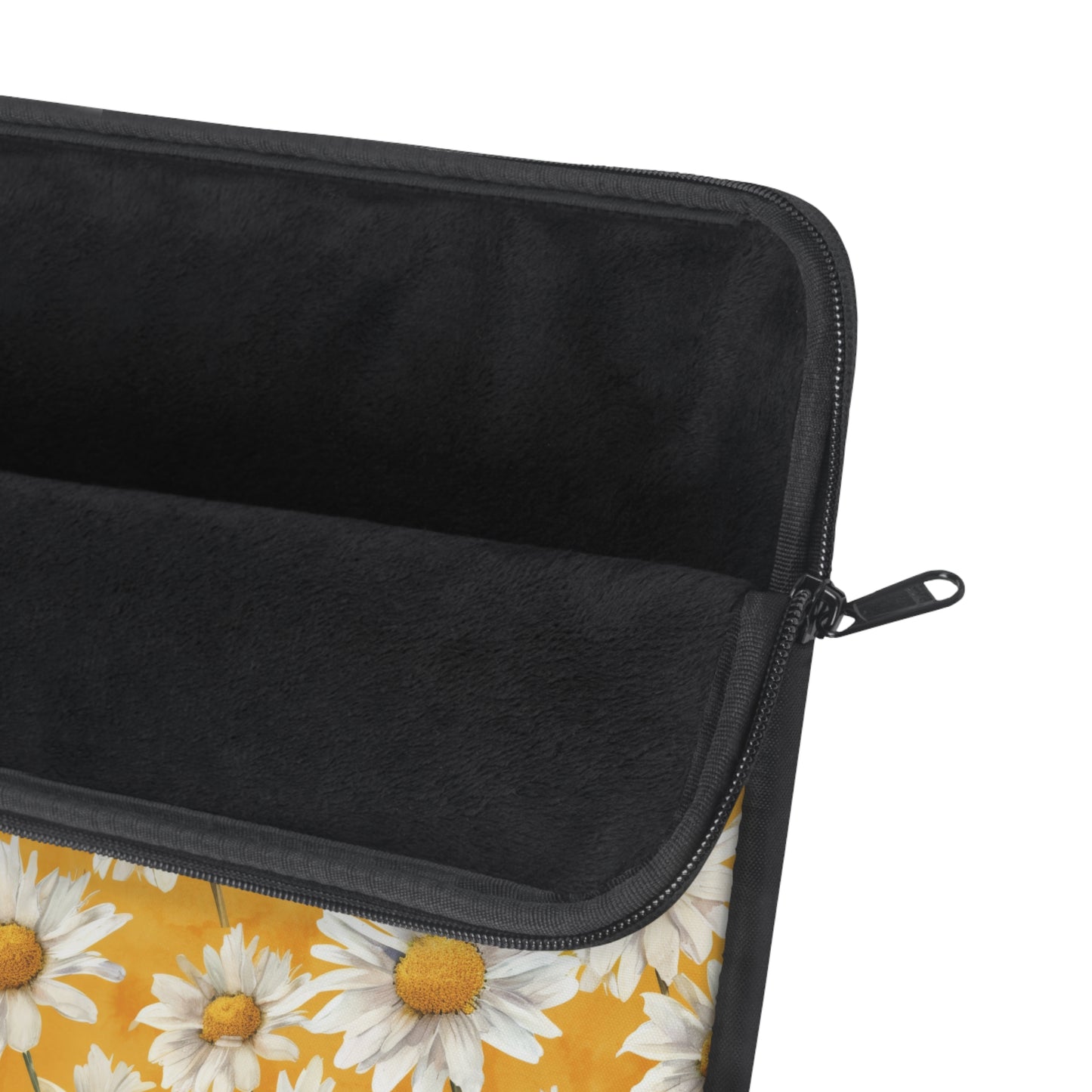 Golden Daisy Field with Vibrant Yellow Floral Design Laptop or Ipad Protective Sleeve 3 Sizes Available