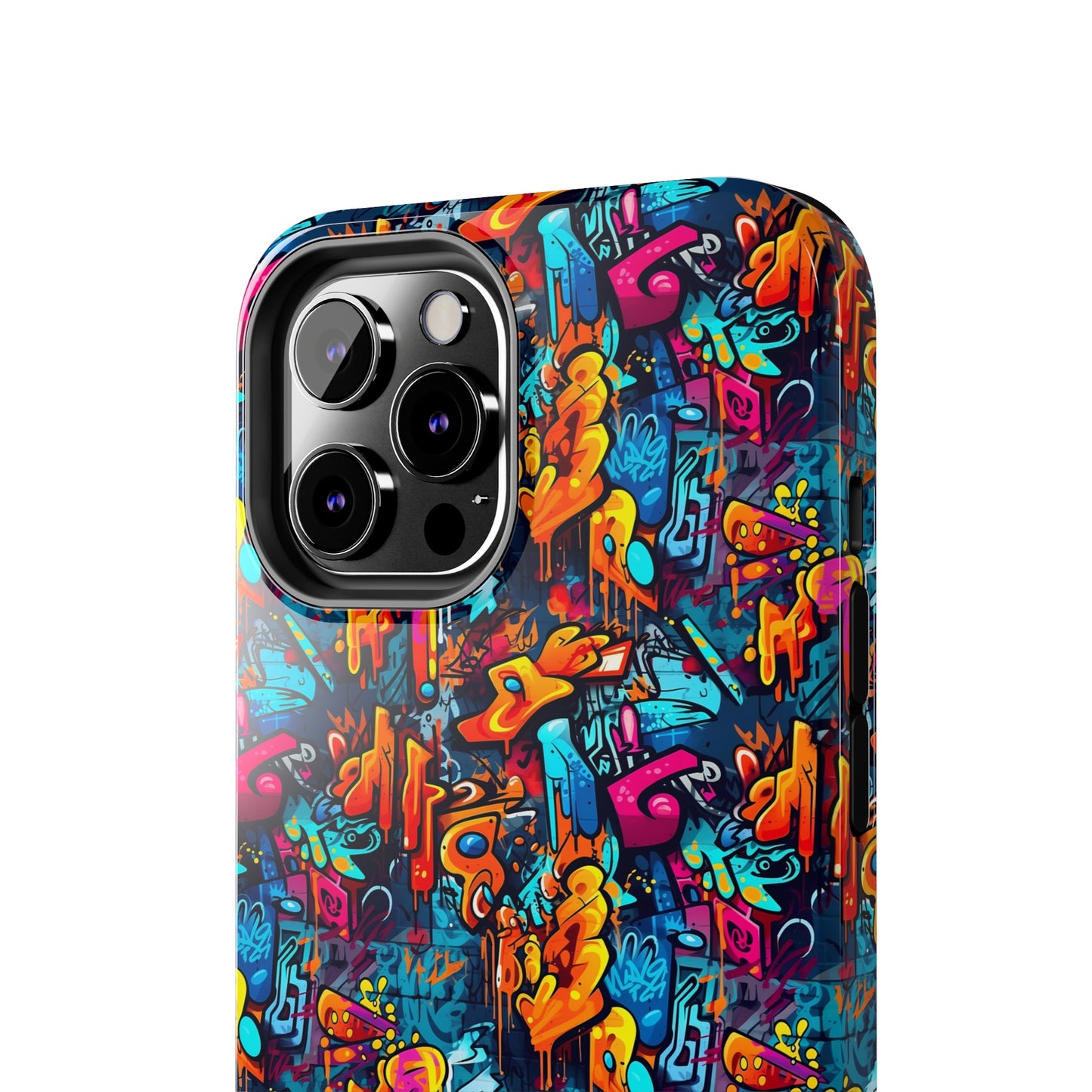 3D Abstract Graffiti Colorful Design Iphone Tough Phone Case