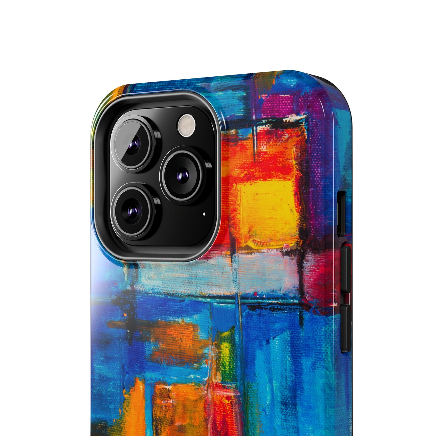 Rainbow Abstract Painting Iphone Tough Phone Case