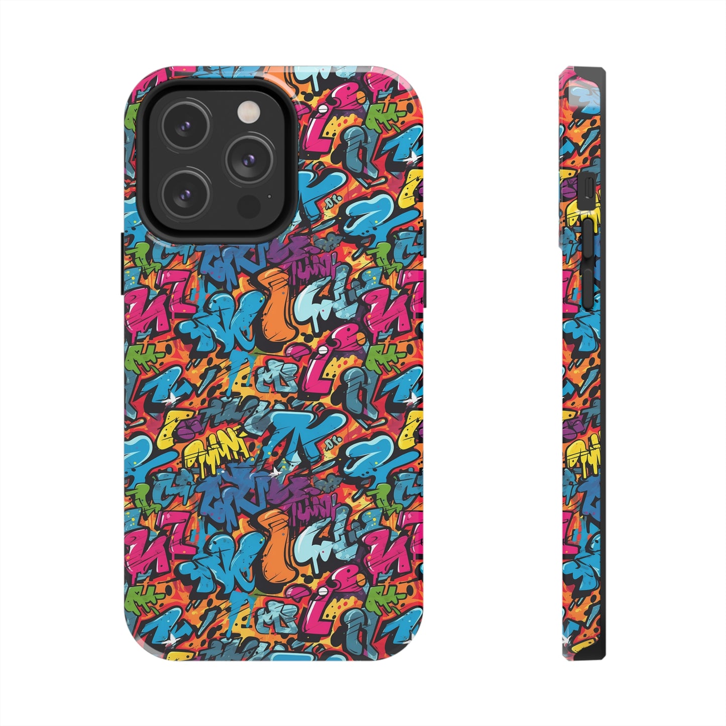 3D Street Art Graffiti Design Iphone Tough Phone Case