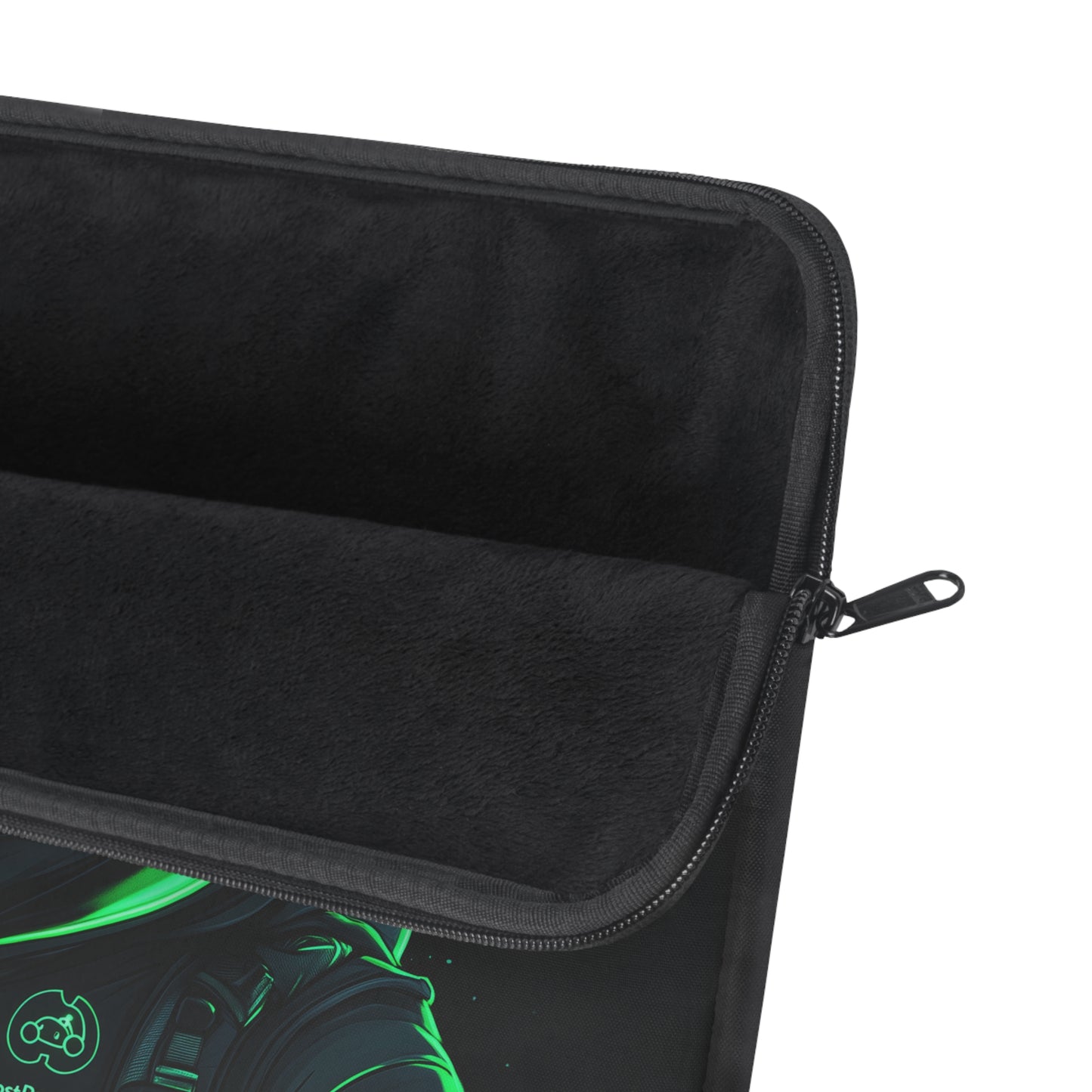 Neon Nightcrawler Cyber Stealth Cat  Laptop or Ipad Protective Sleeve 3 Sizes Available