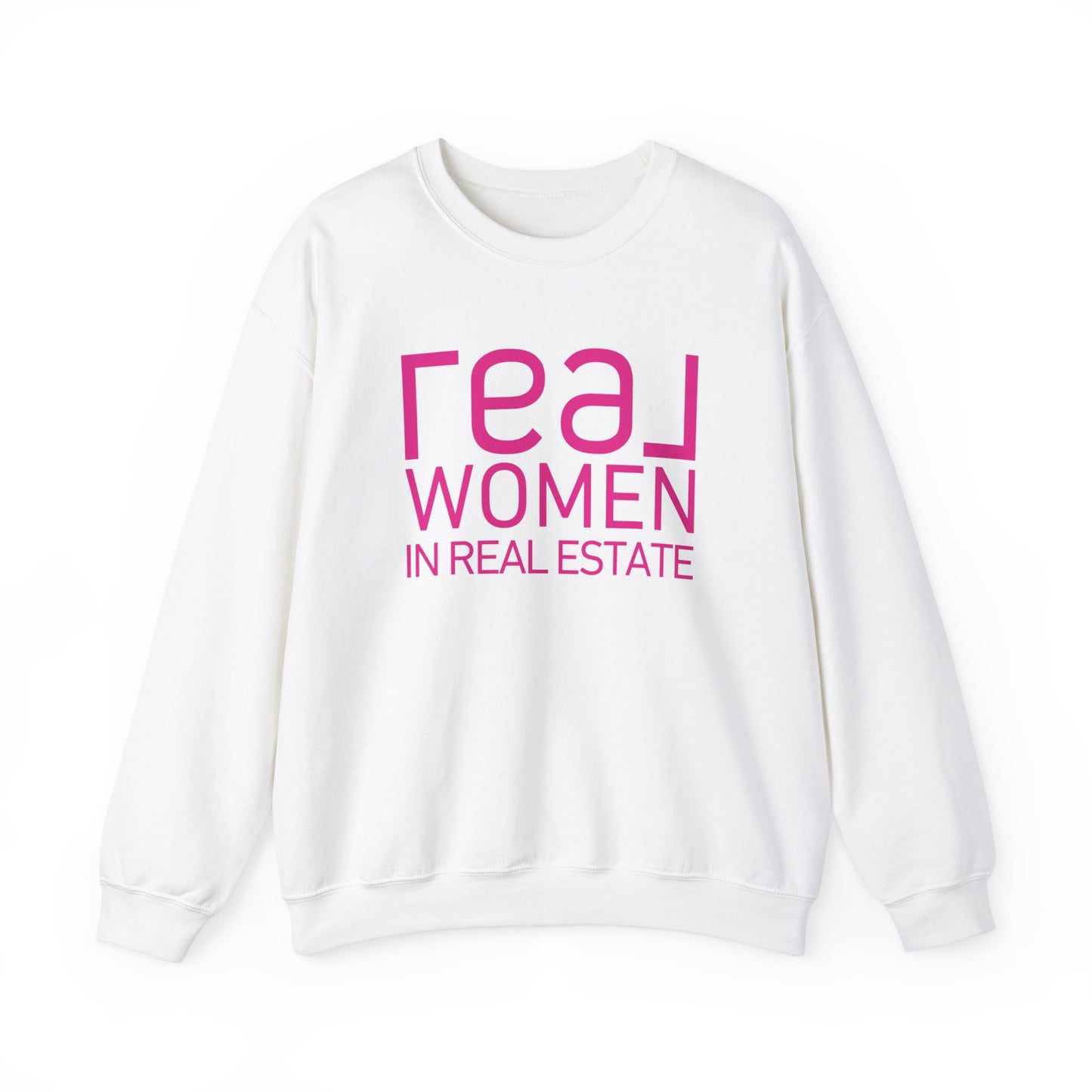 REAL Women in Real Estate Crewneck Sweatshirt Unisex