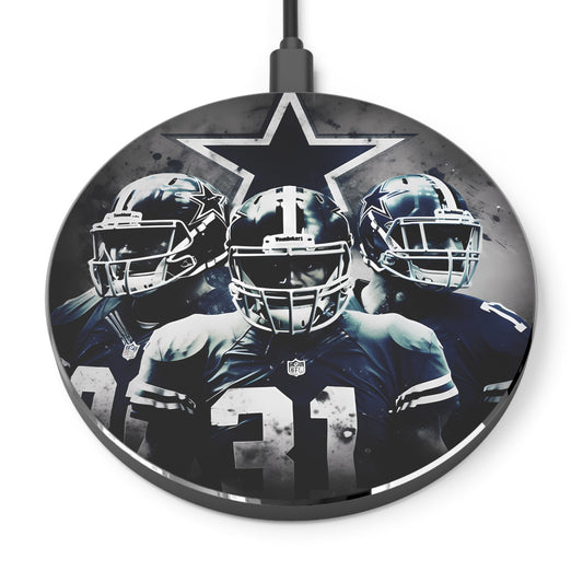 Dallas Cowboys Theme Design Wireless Cell Phone 10W Charger