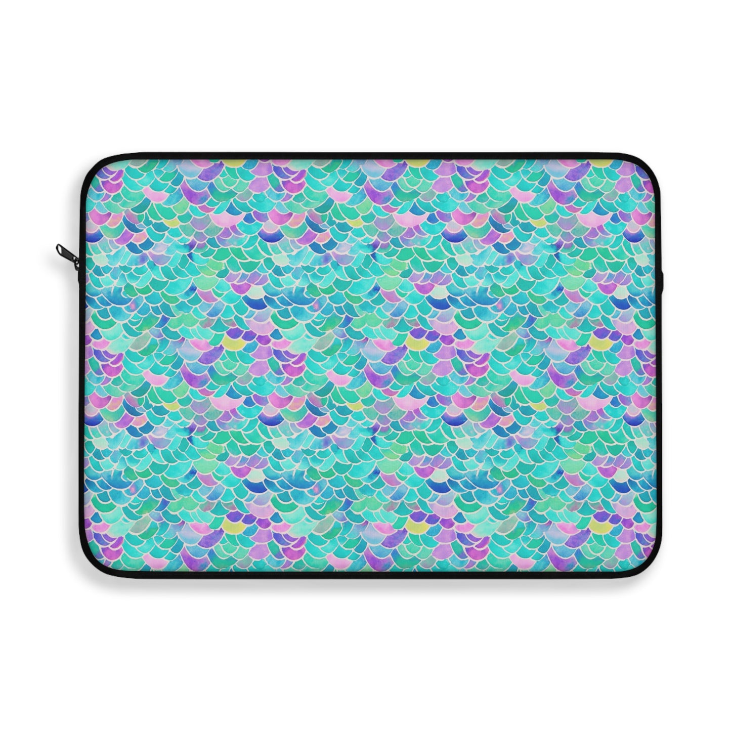 Pastel Seas: Mermaid Tail in Enchanting Pastel Hues Laptop or Ipad Protective Sleeve Three Sizes Available