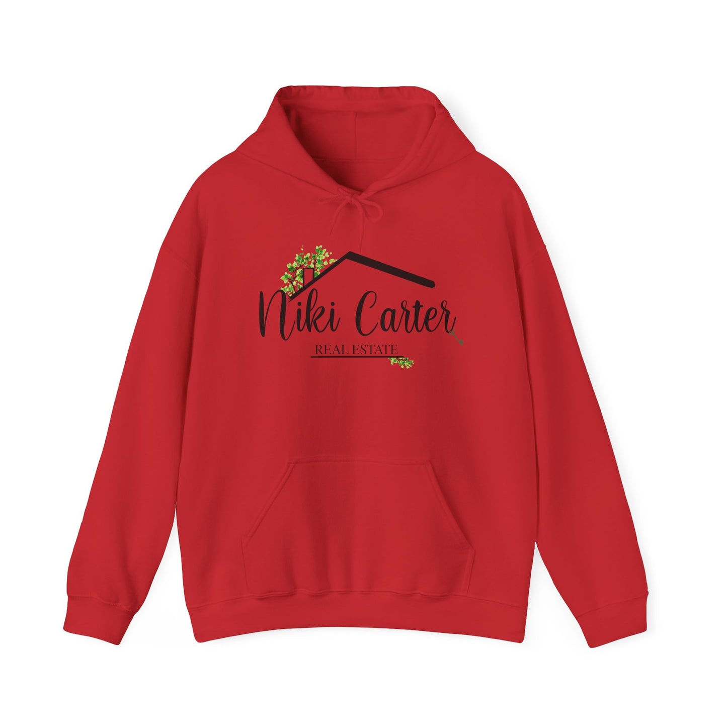 Niki Carter Black Logo, LPT on Back - Hooded Sweatshirt  S - 5XL