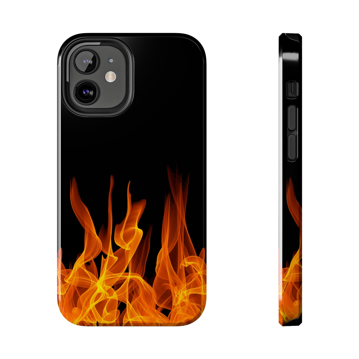 Flames of Fire Iphone Tough Phone Case