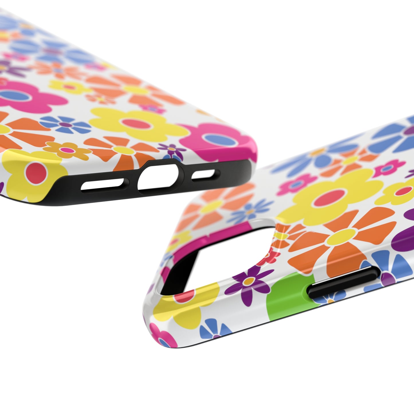 Flower Power Design Iphone Tough Phone Case