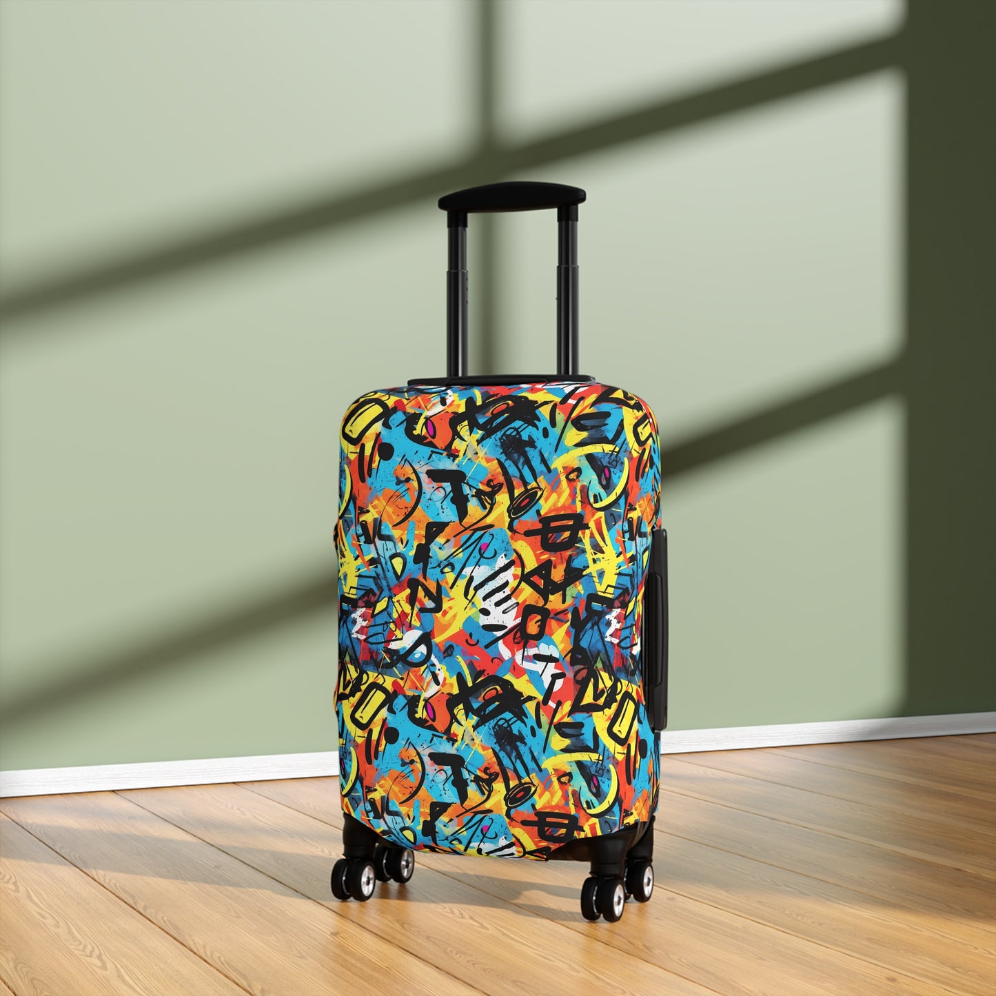 Abstract Colorful Street Art Graffiti Design  - Luggage Protector and Cover 3 Sizes