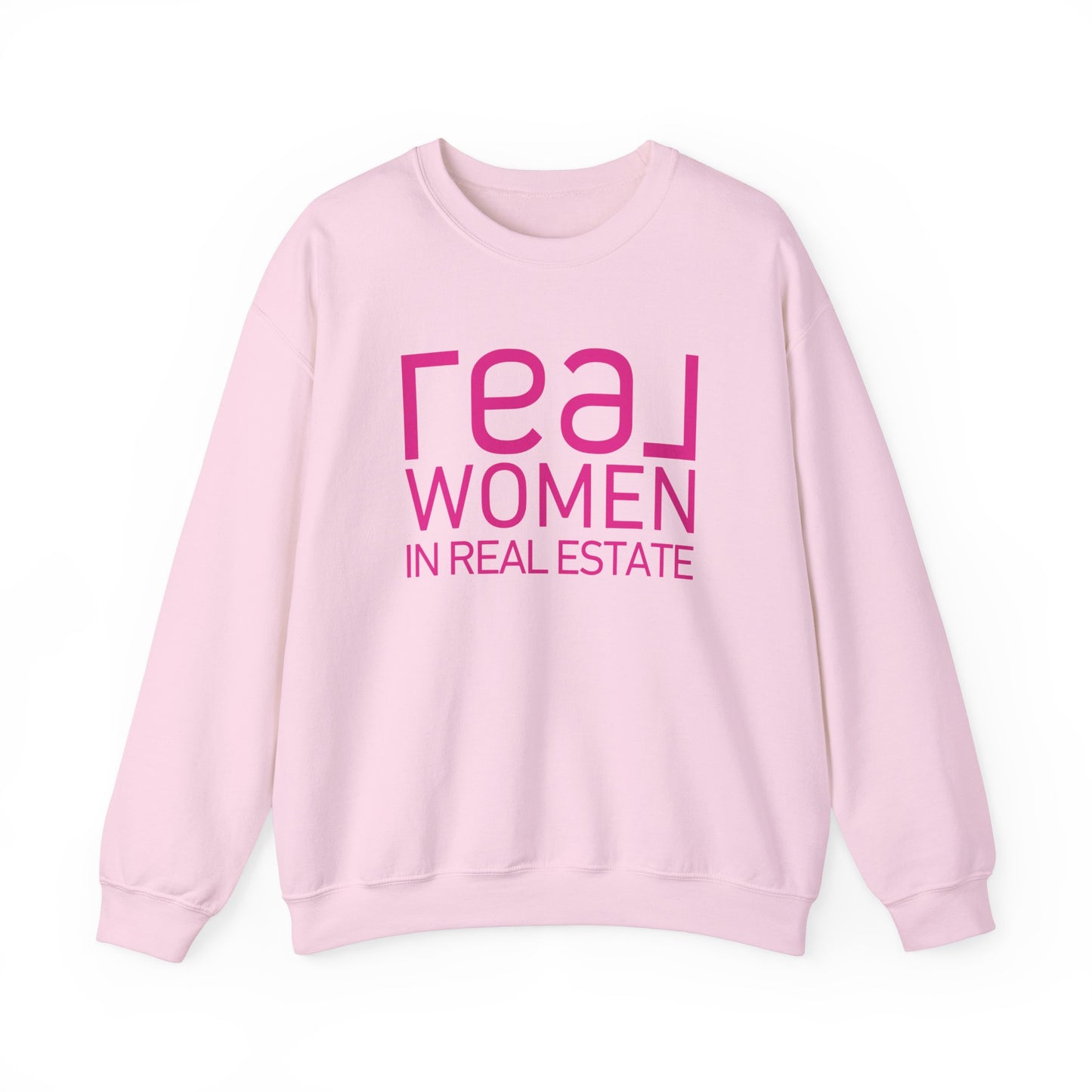 REAL Women in Real Estate Crewneck Sweatshirt Unisex