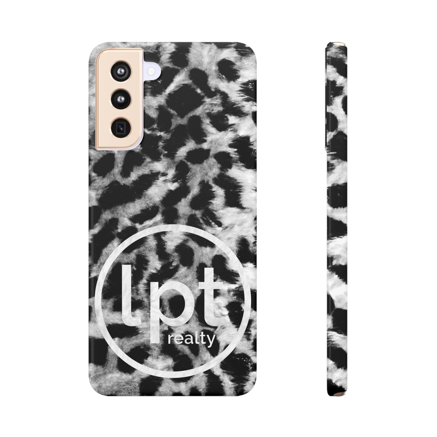 LPT Realty Logo -  Leopard Fur Print Samsung Slim Cases