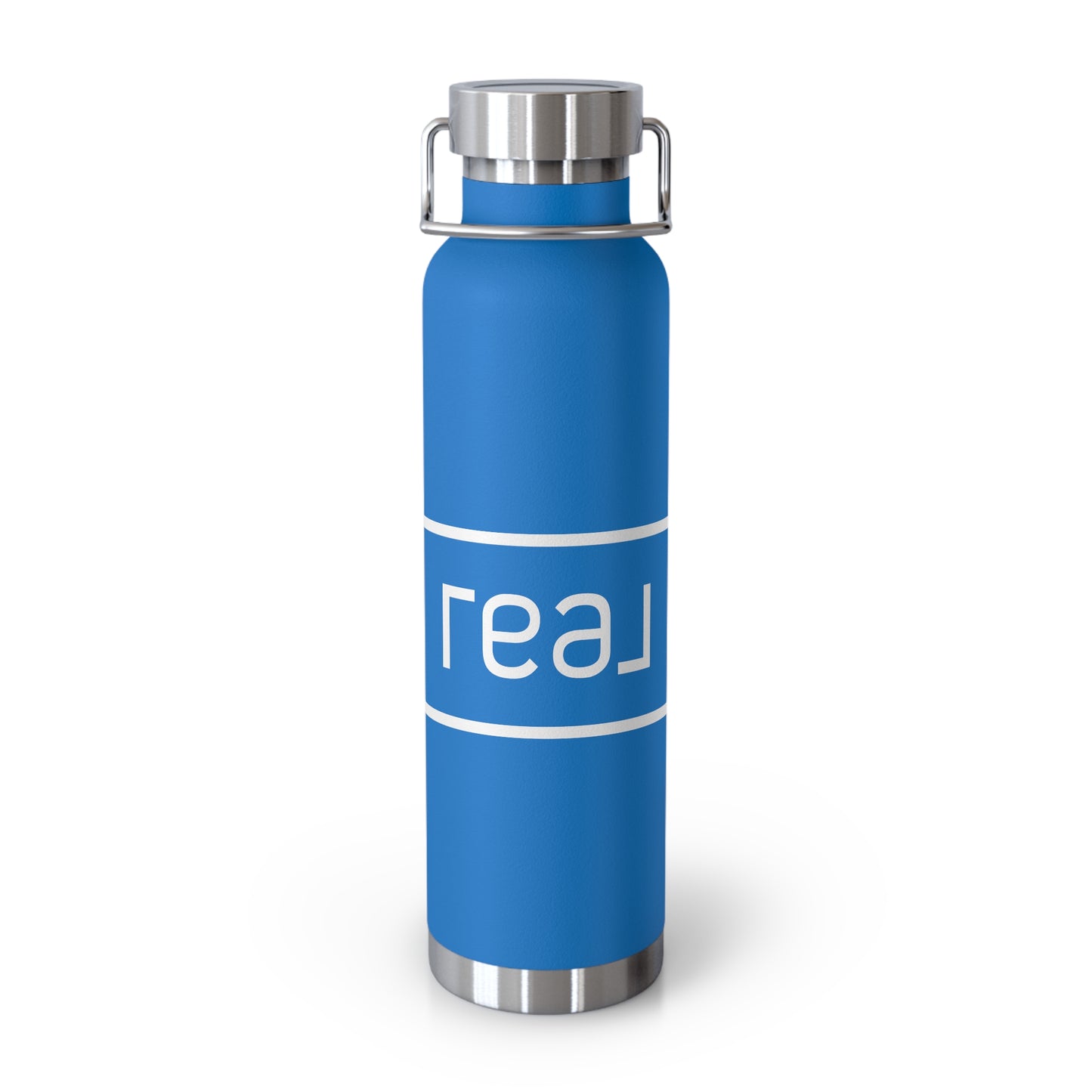 Real Broker Outlined Logo  - 22 oz Copper Vacuum Insulated Bottle Multiple Colors