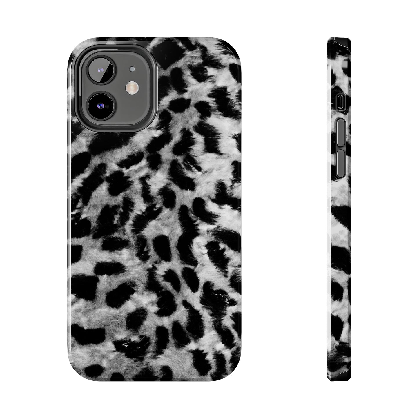 Leopard Fur Print Iphone Tough Phone Case