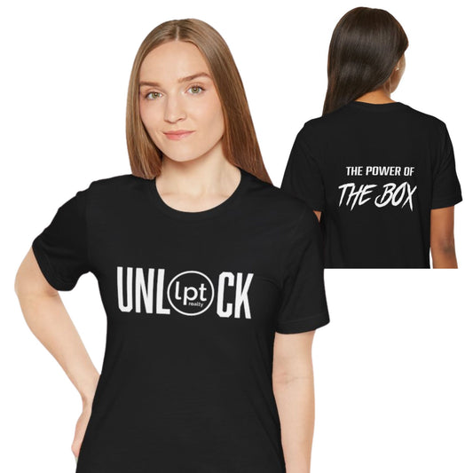 UNLOCK, The Power of The Box  Classic Unisex Jersey Short Sleeve T-shirt
