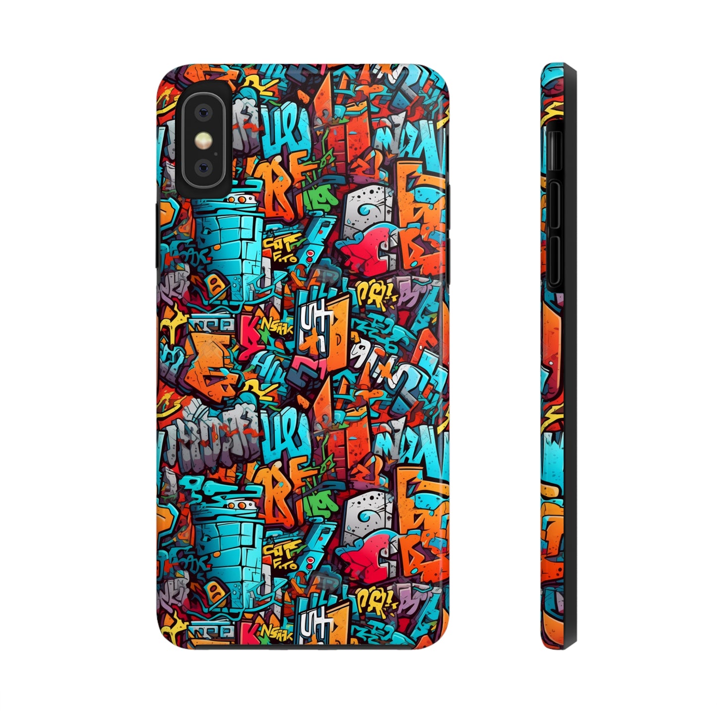 3D Street Grunge Art Graffiti Style Design Iphone Tough Phone Case