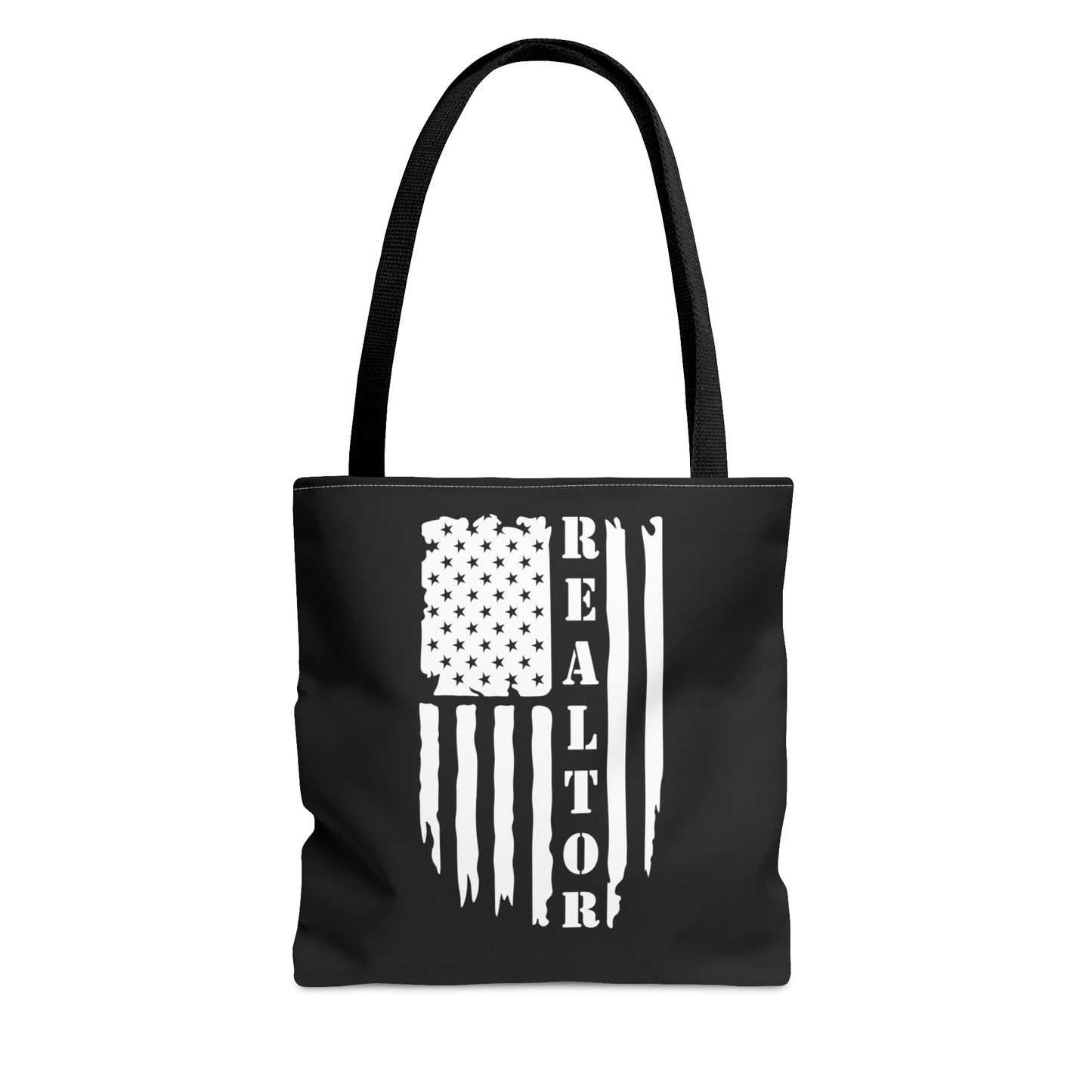 American Flag & Realtor  - Canvas Tote 3 Sizes