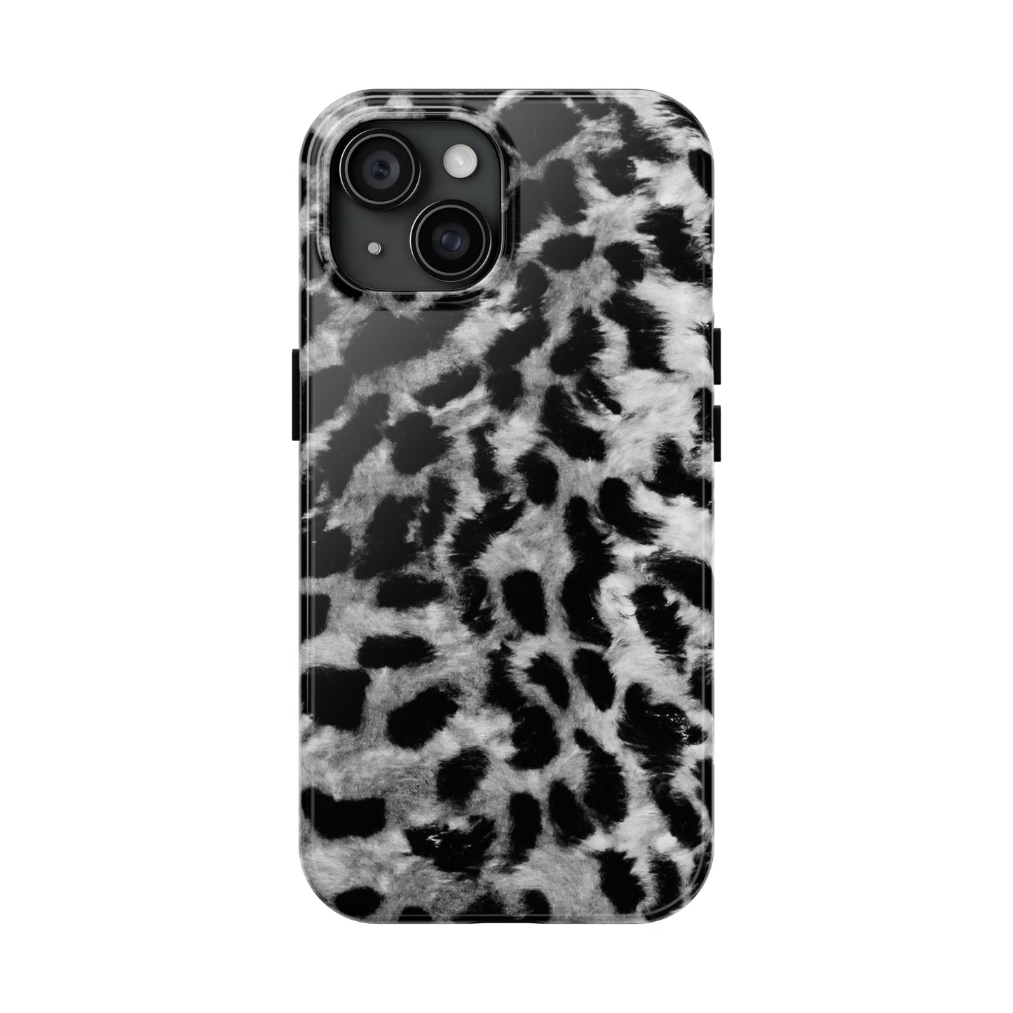 Leopard Fur Print Iphone Tough Phone Case