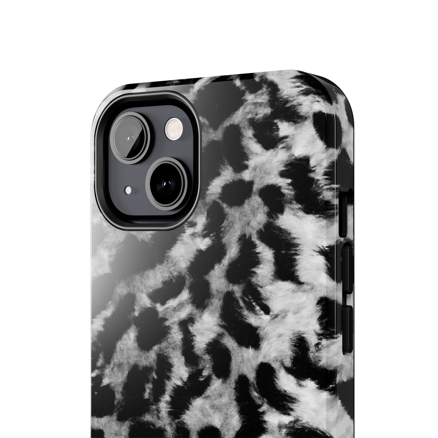 Leopard Fur Print Iphone Tough Phone Case