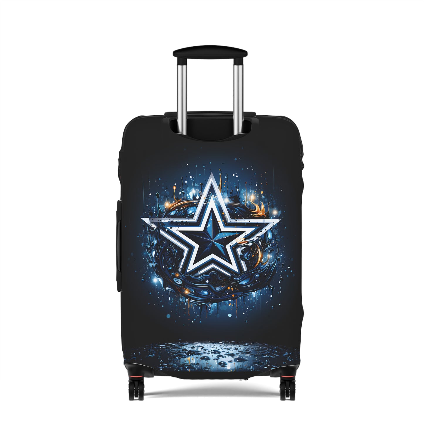 Dallas Cowboys Themed Design with Large Star  - Luggage Protector and Cover 3 Sizes