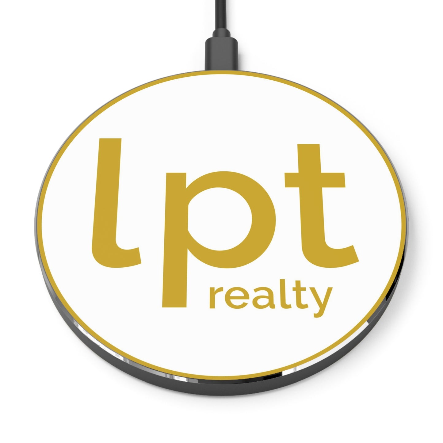 Wireless 10W Charger  - LPT Realty Logo Gold