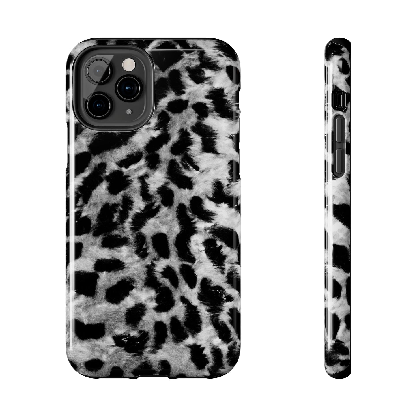 Leopard Fur Print Iphone Tough Phone Case