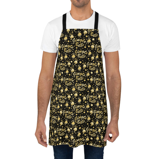 Christmas Jingle Bells Design - Kitchen Chef Apron