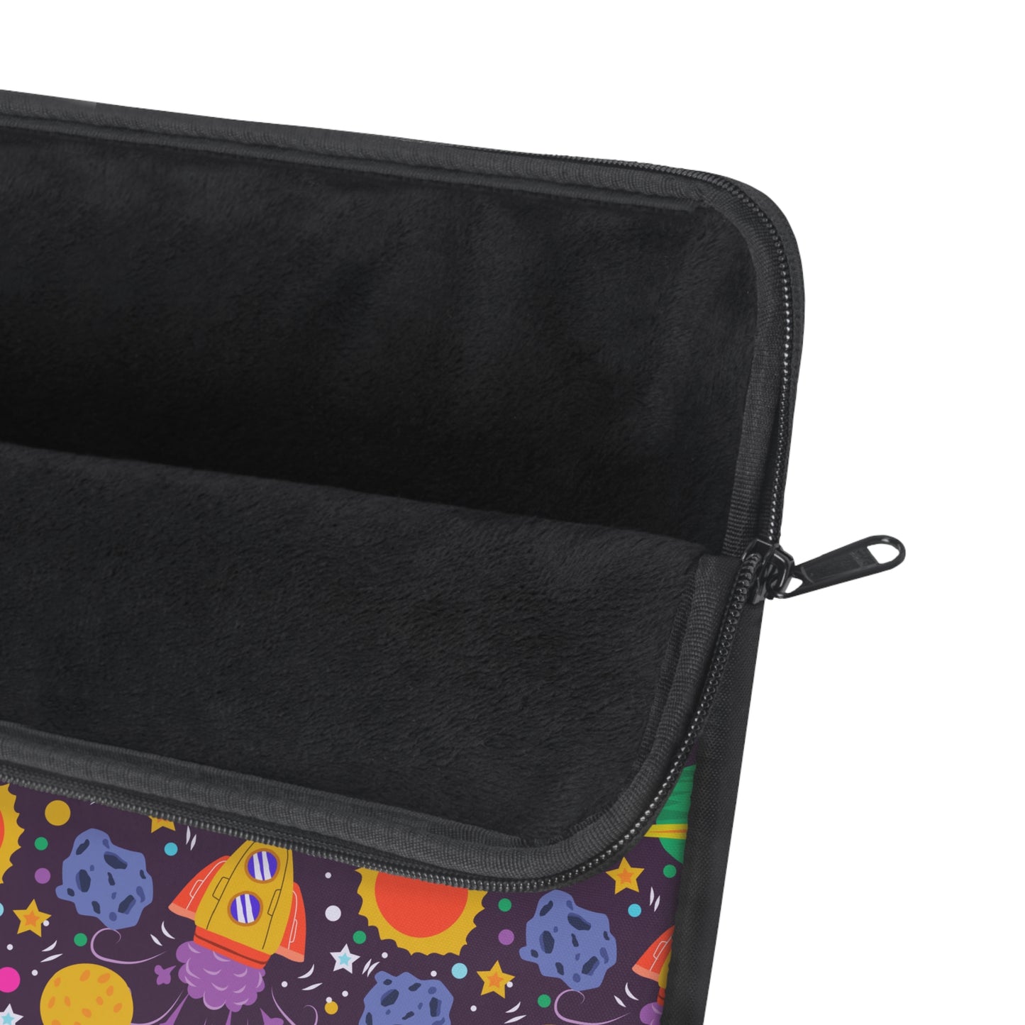 Galactic Adventure: Kids' Spaceships, Planets, and Stars Laptop or Ipad Protective Sleeve 3 Sizes Available