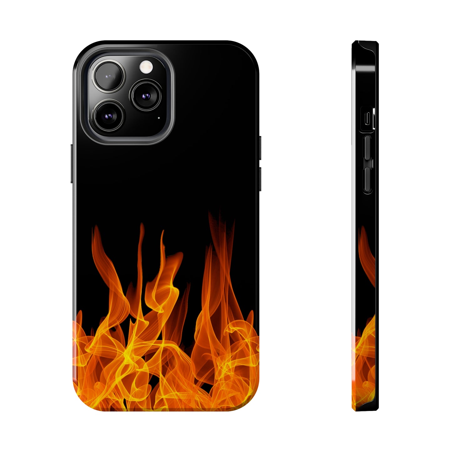 Flames of Fire Iphone Tough Phone Case