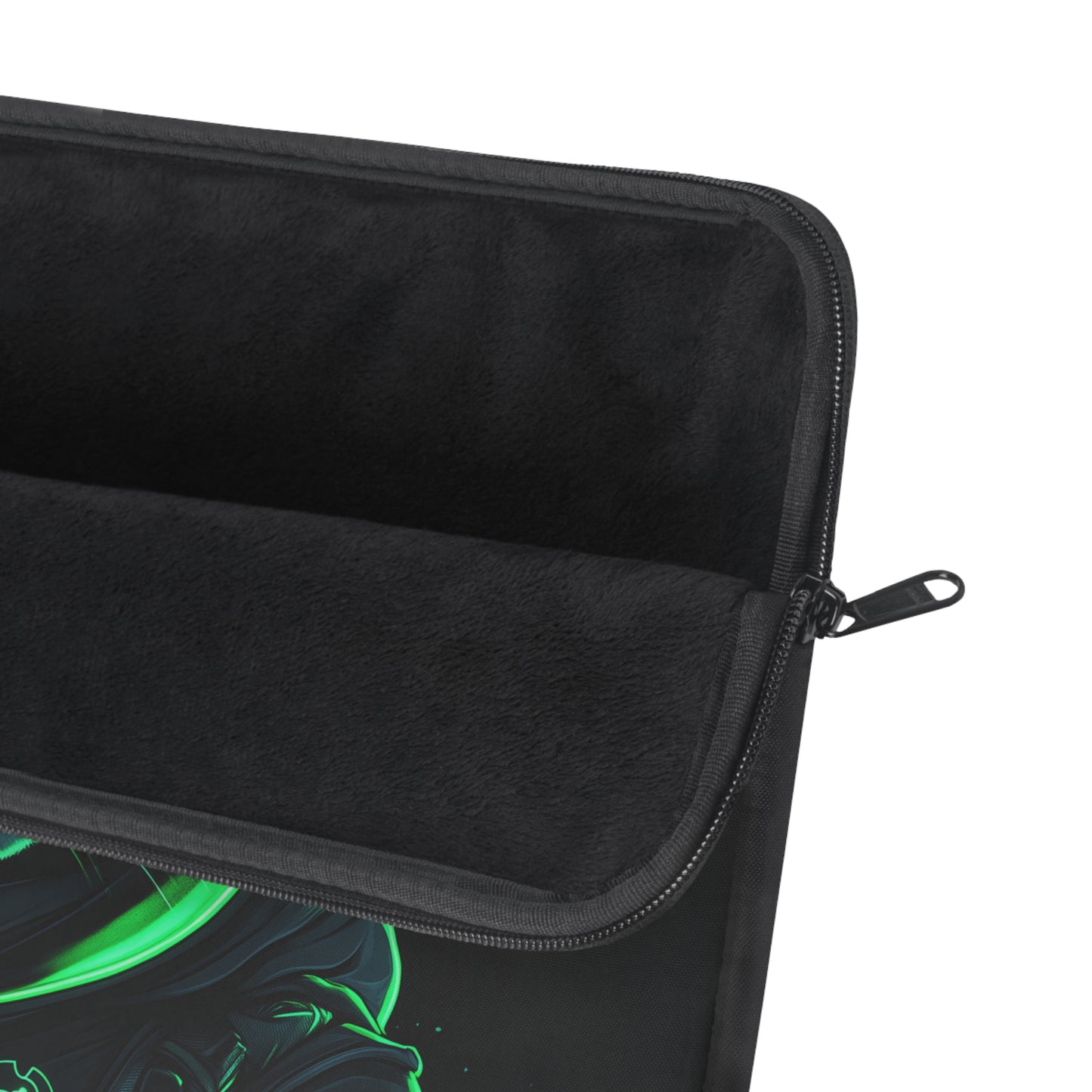 Neon Nightcrawler Cyber Stealth Cat  Laptop or Ipad Protective Sleeve 3 Sizes Available