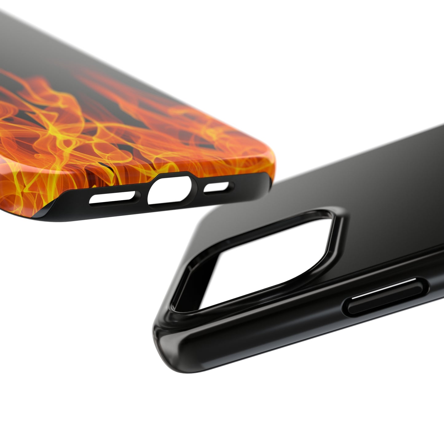 Flames of Fire Iphone Tough Phone Case