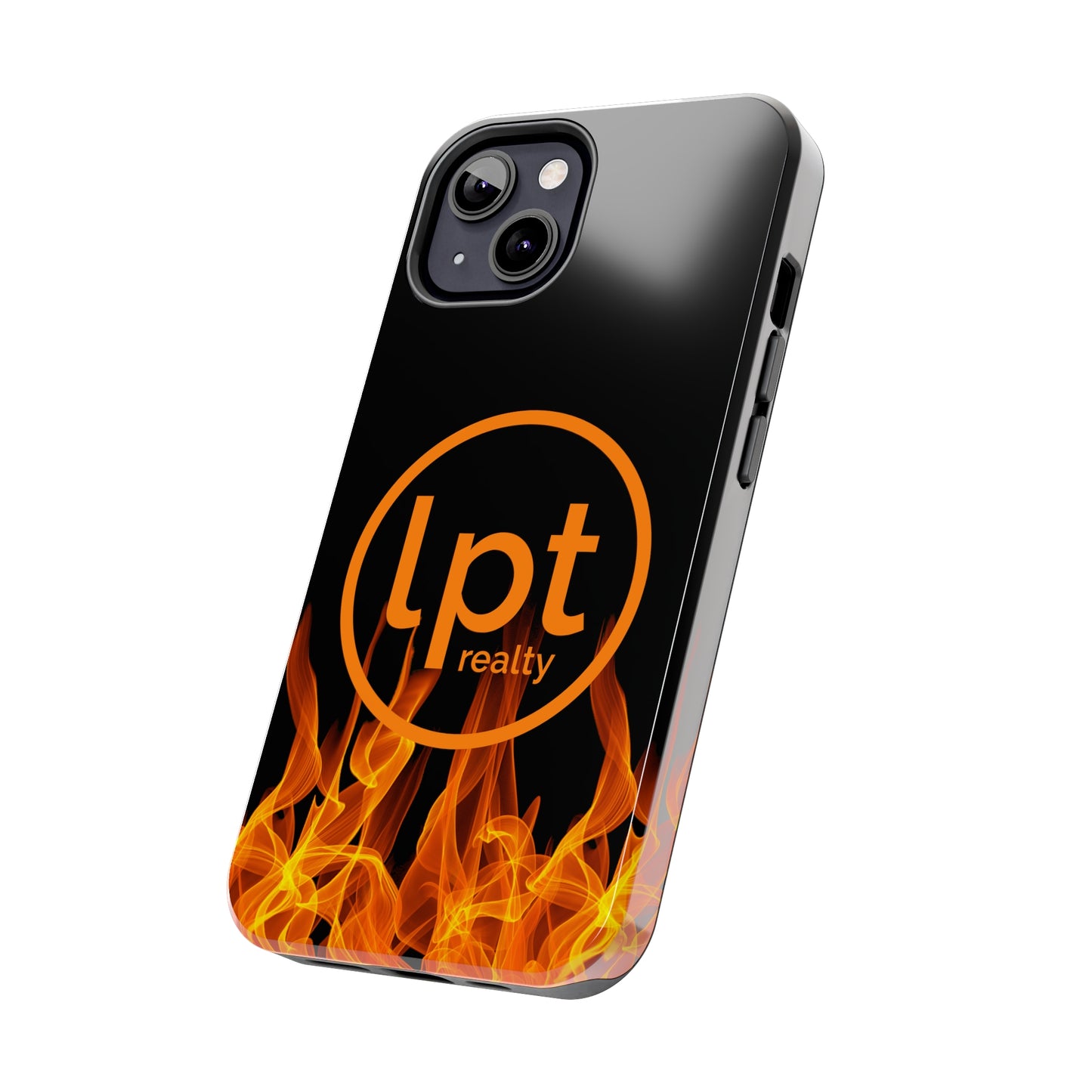 LPT Realty Logo -  Flames of Fire Iphone Tough Phone Case